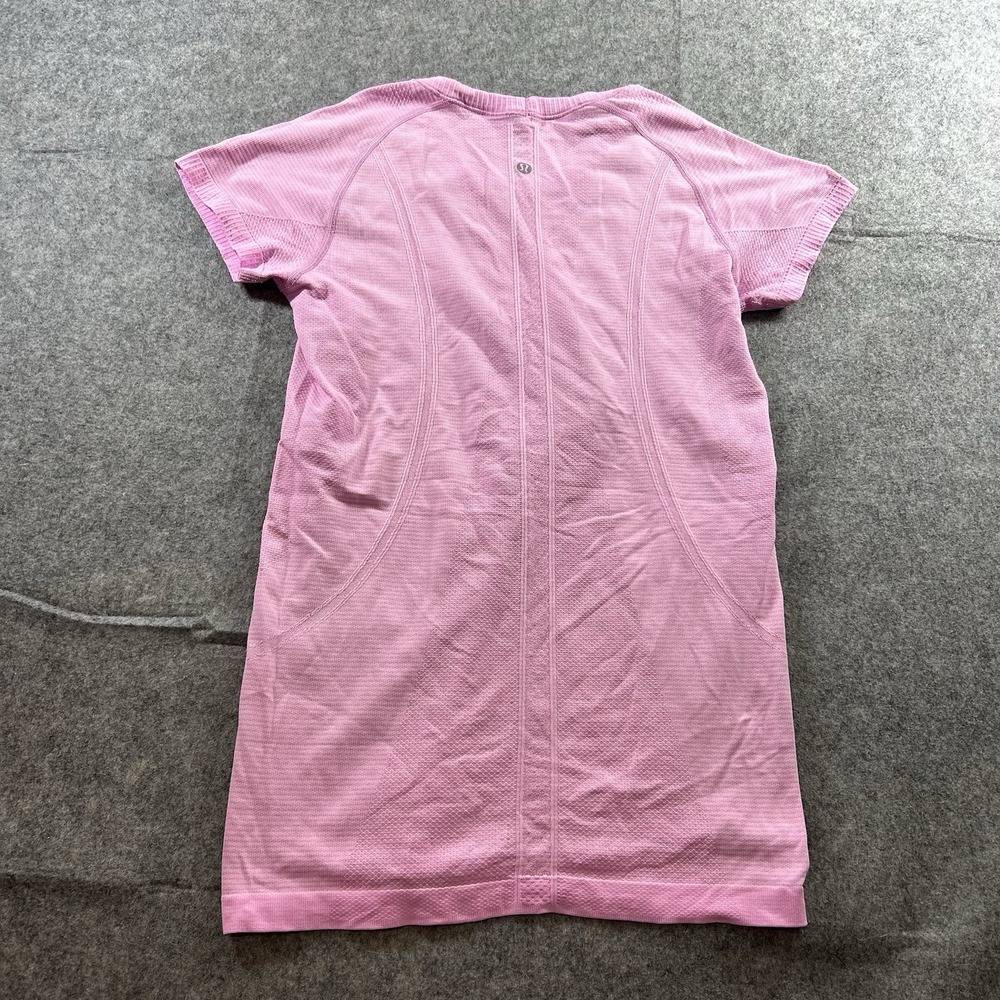 LULULEMON Swiftly Tech Short Sleeve Tee 2.0 Women's Size 8 Miami Pink Running - Picture 7 of 8